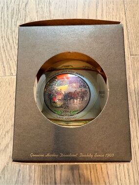 New Old Stock Limited Edition Harley-Davidson Holiday Ornament - 'Late Arrival'